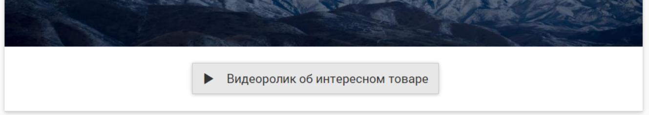 Bizon365 - кнопка видеоролика